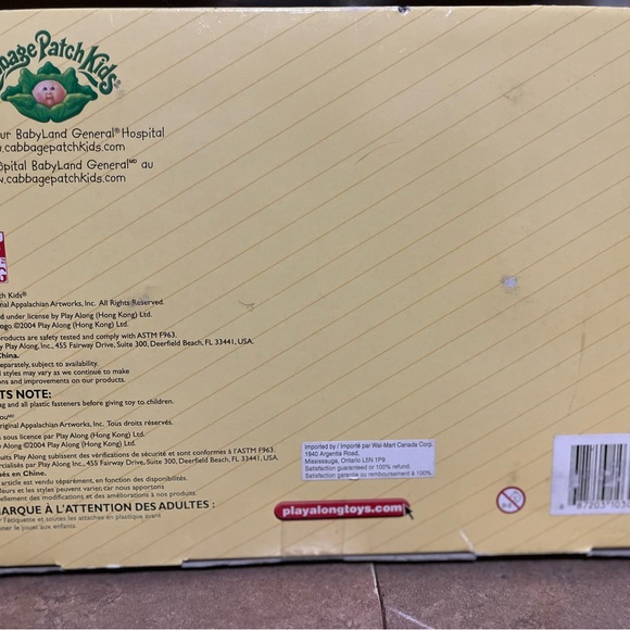 2004 Cabbage Patch Kid (factory sealed) - Picture 8 of 8